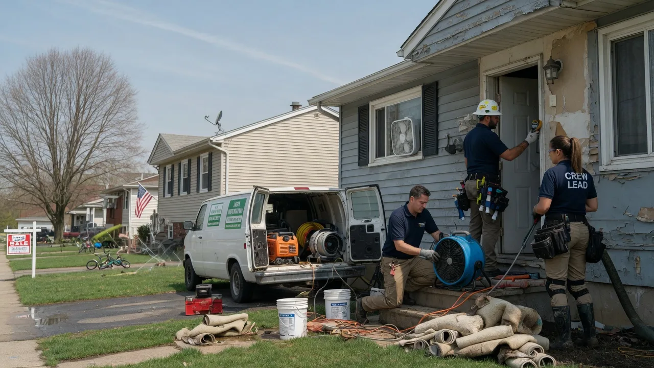 Flood Cleanup in Farmington, NH near me