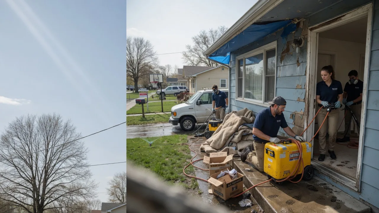 Basement Flood Cleanup in Farmington, NH near me